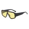 One-piece sunglasses fashion eye protection sunglasses new future technology sunglasses catwalk UV protection