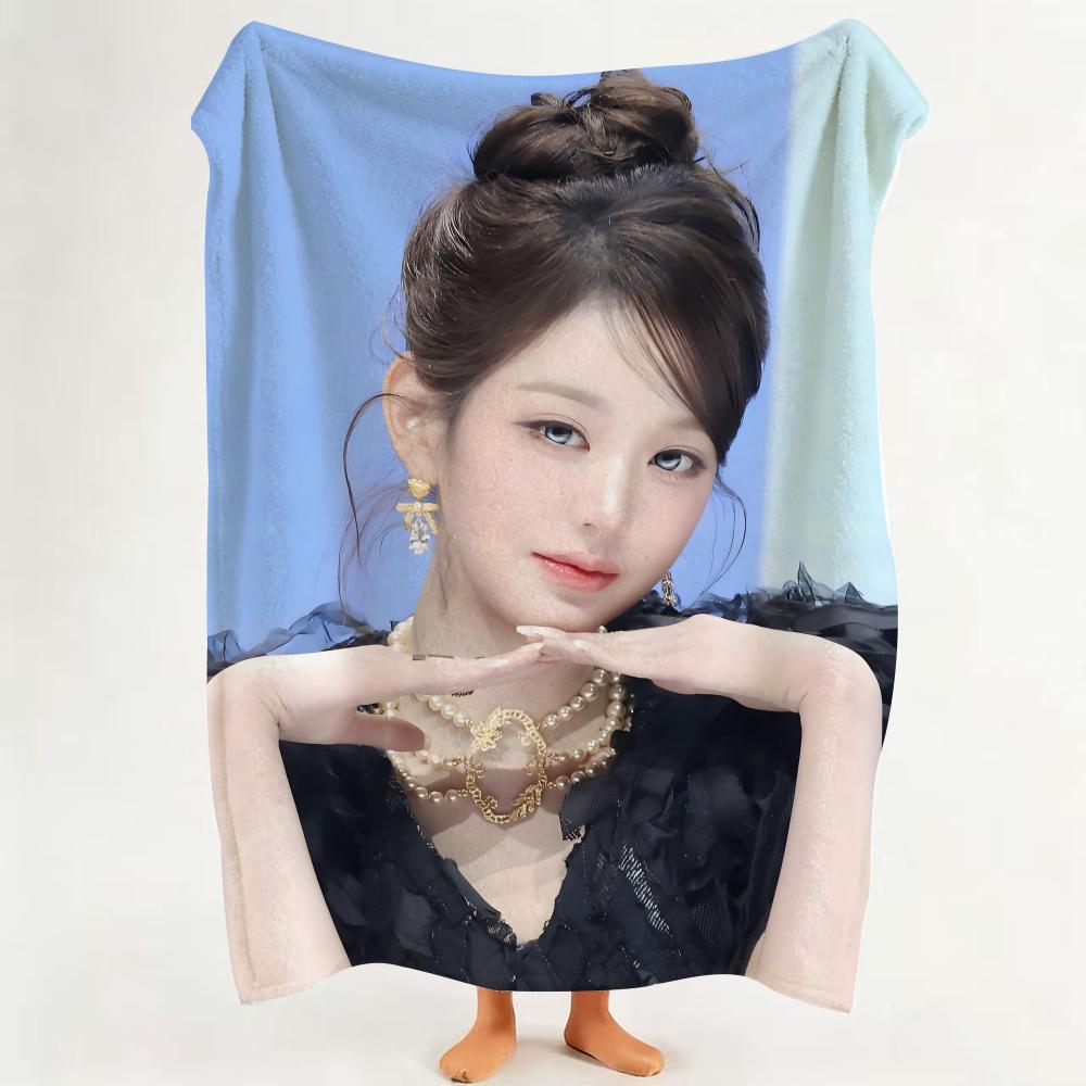 

Celebrity J Jang W Won young Throw Flannel Throw Blanket Suitable for Sofa Living Room Bedroom 75cmx90cm
