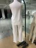 2026 European & American Style Women's Sleeveless Casual Suit: Summer Two-Piece Set with Loose Drop Shoulder Top & Wide-Leg Pants