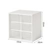 6 Drawer Plastic Storage Cabinet Desktop Makeup Bin Box Jewellery Organizer Bedroom Living Room Plastic Case