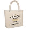 Insulated Bag Property of the Best Dentist Gift for Man Humor Father's Day Retirement Colleague Work Large Shopping Bag