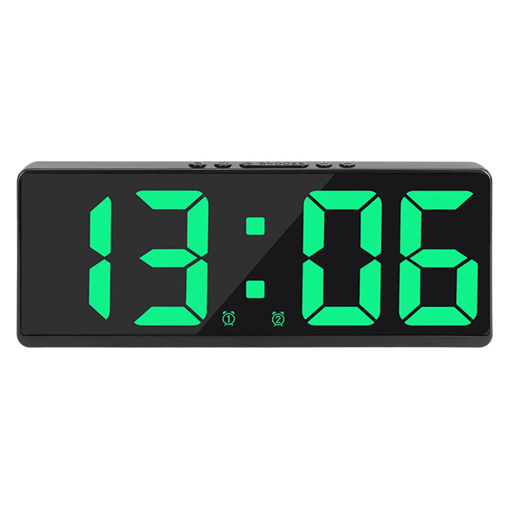 Voice Activated LED Digital Clock with Temperature and Electronic Watch