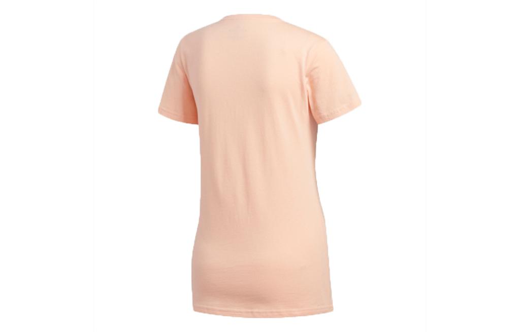 adidas T Shirts Women's Pink Crew Neck Moderate ED8145
