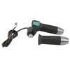 Electric Bike Handlebar Throttle Twist Grip Plastic Twist Throttle Accelerator Handle Grip with Display Green Screen