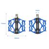 Promend MTB CNC Aluminum Alloy Peilin Bearings Big Flat Pedal Durable Lightweight Comfortable For Mountain Bike Road Gravel Bike