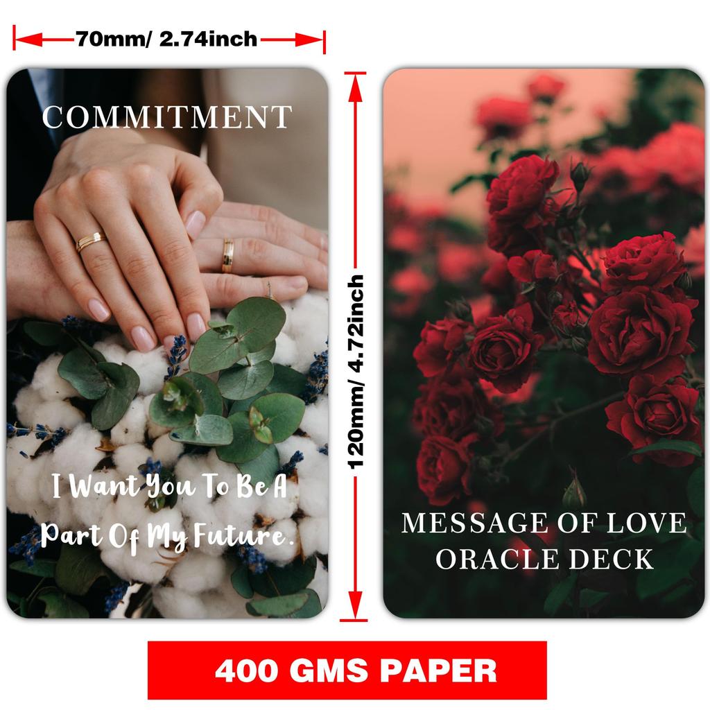 DPEHAKMK Love Message Oracle Cards Oracle Cards Love Romance Twin Flame Soulmate Message Beginner's