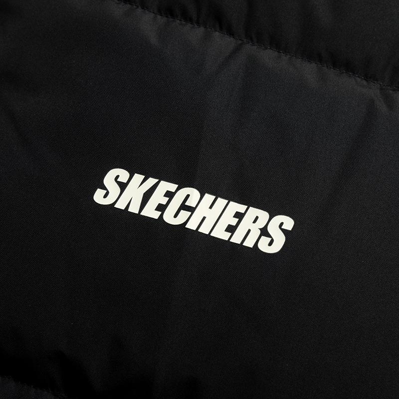 Skechers Lightweight Down Jacket With Stand Collar Design Men Outerwear L424M198-002K