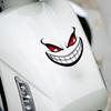 Demon Waterproof Vinyl Decal, Universal Sticker for Motorcycle Fuel Tank Helmet Scooter Decor