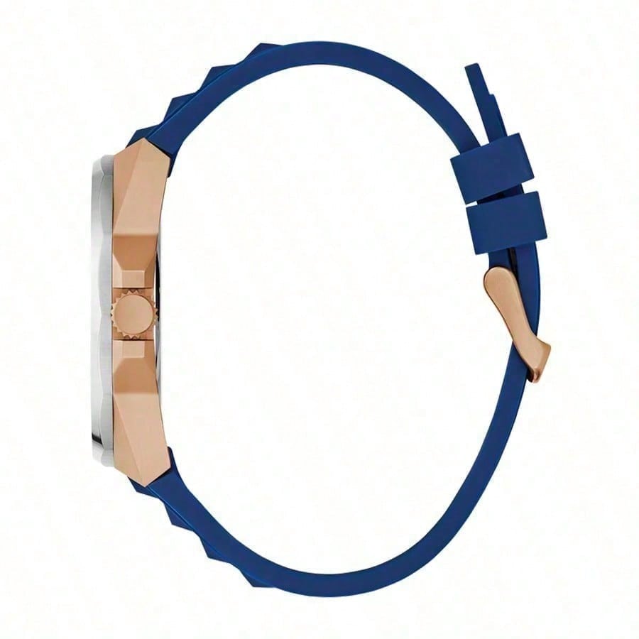 

Guess Мужские кварцевые часы силиконовые трехстрелочные повседневные спортивные водонепроницаемые часы корпус из нержавеющей стали/зеркало из устойчивого к царапинам стекла ,GW0799G2