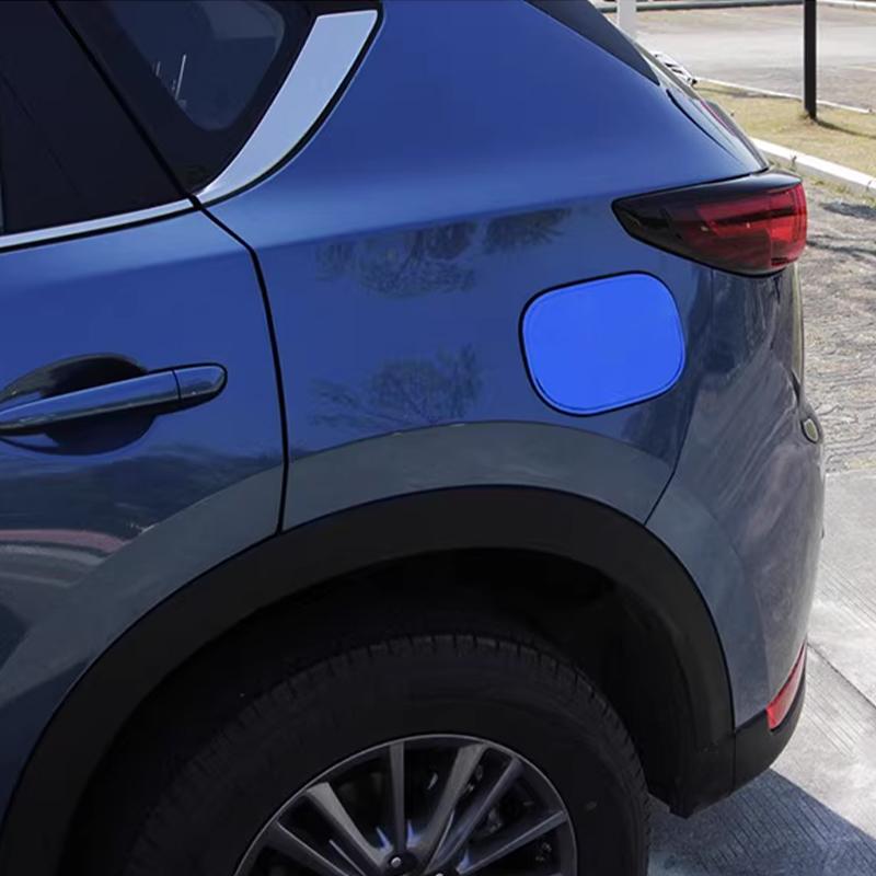 For Mazda CX-5 CX5 2017-2025 Modified Stainless Steel Fuel Tank Cap Decorative Cover Automotive Exterior Decoration Accessories