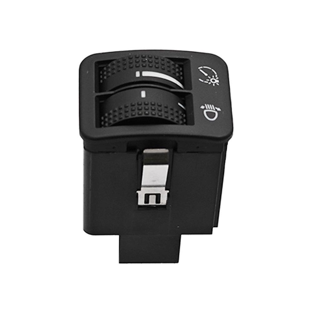 

5ND941333A: Compatible Headlight Switch with Horizontal Height Adjustment for 2008-2015 Volkswagen. Neutral