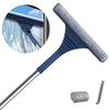 Lightweight Floor Squeegee Broom Anti-slip Soft Rubber Glass Scraper Tool for Tile Kitchen Bathroom Glass Toilet