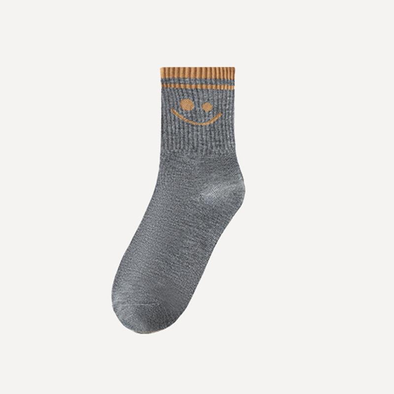 Ladies Spring and Autumn Fashion New Sweat Absorbing Sports Tube Socks