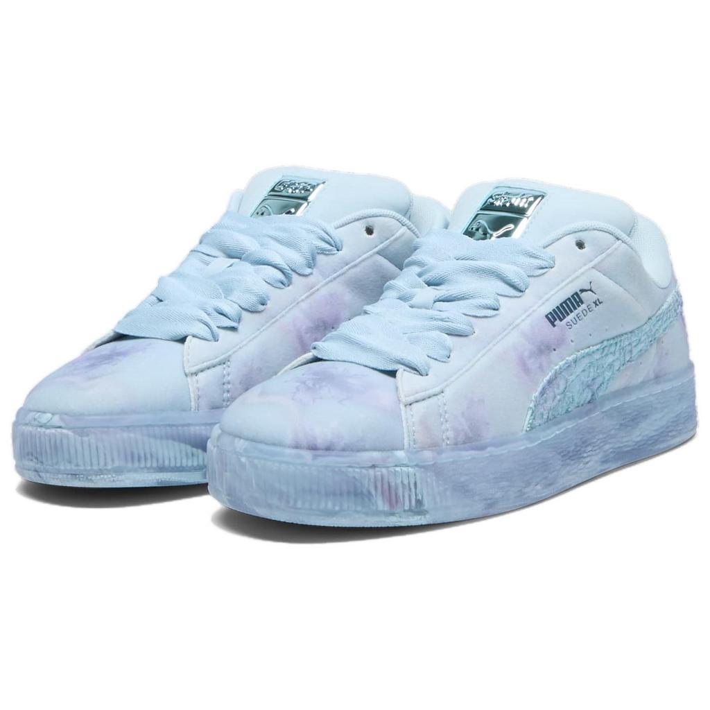 Collina Strada x Puma Suede XL Tie Dye Women Sneakers Blue Frosted-Dew Gray-Skies 399587-01