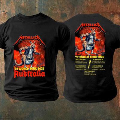 SELTEN! Metallica M72 World Tour Sydney Australien 2025 T-Shirt HEISS NEU Unisex T-Shirt