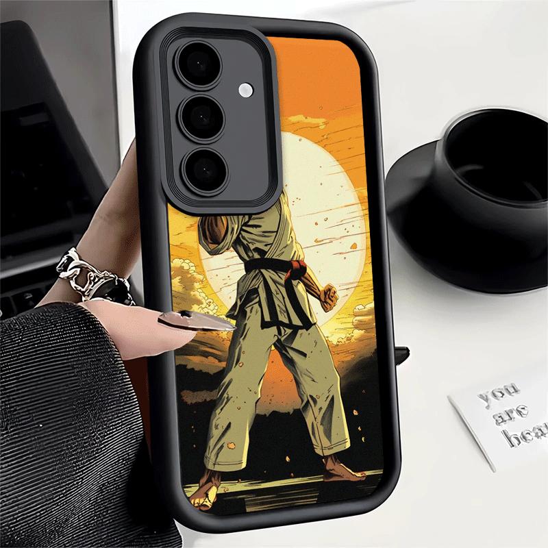 

Taekwondo Kungfu Desgin Soft Phone Case for Samsung Galaxy S26 Ultra S25 Edge S24 S23 S22 Plus S21 S20 FE 5G Shell Silicone Fund Samsung S25 Ultra