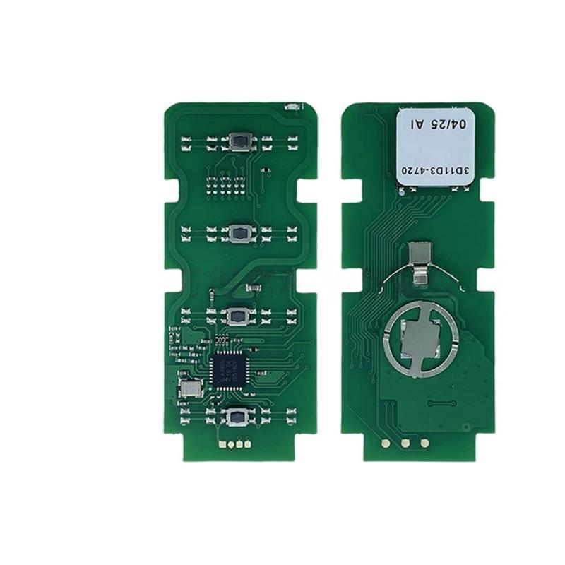 Replacement Key Fob With 2/3/4 Buttons 4A Chip And Black Plastic Shell Design 89994-BZ050 89994-BZ041 89994-BZ170