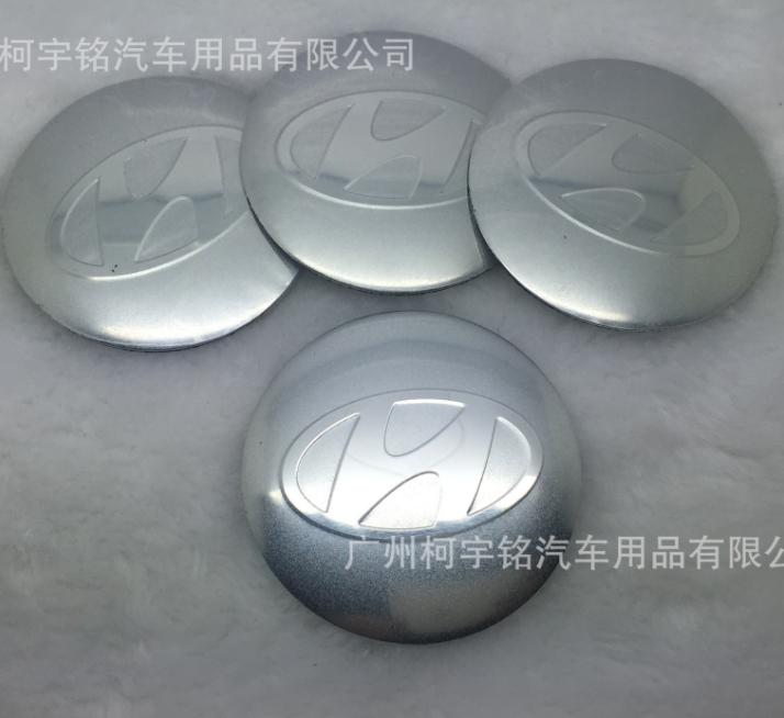 4pcs 56/60/65/70mm Wheel Center HubCap stickers For Hyundai Tucson Genesis Elantra Verna sonata Palisade Bayon Inster i30 i20