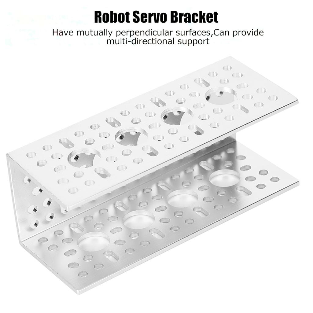 1Pc UChannel 4 Hole 4.8 x 4.8cm Robot Arm Servo Bracket for gobilda TETRIx FTc FRc FIRSt WRO