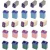TAITONG 25 Pack Multi Color Micro Cartridge Fuses, 15-40 Amp, MCASE Type for Cars, SUVs and Trucks