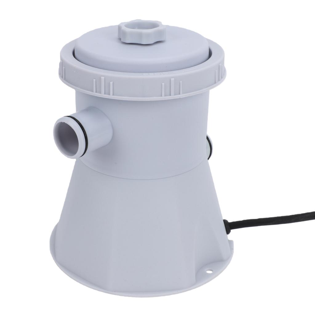 300 GPH Above Ground Pool Filter Pump Improved Water Clean Clarity Pool Filtration System