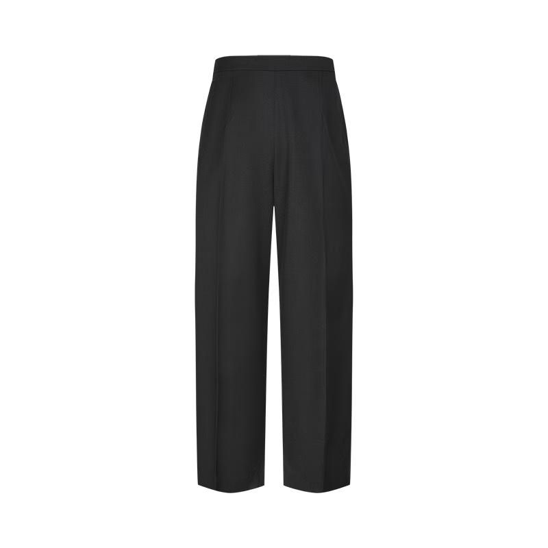 LESS 2025 Autumn Casual Straight Cropped Pants M
