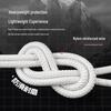 8mm Nylon Safety & Climbing Rope with Double Hooks