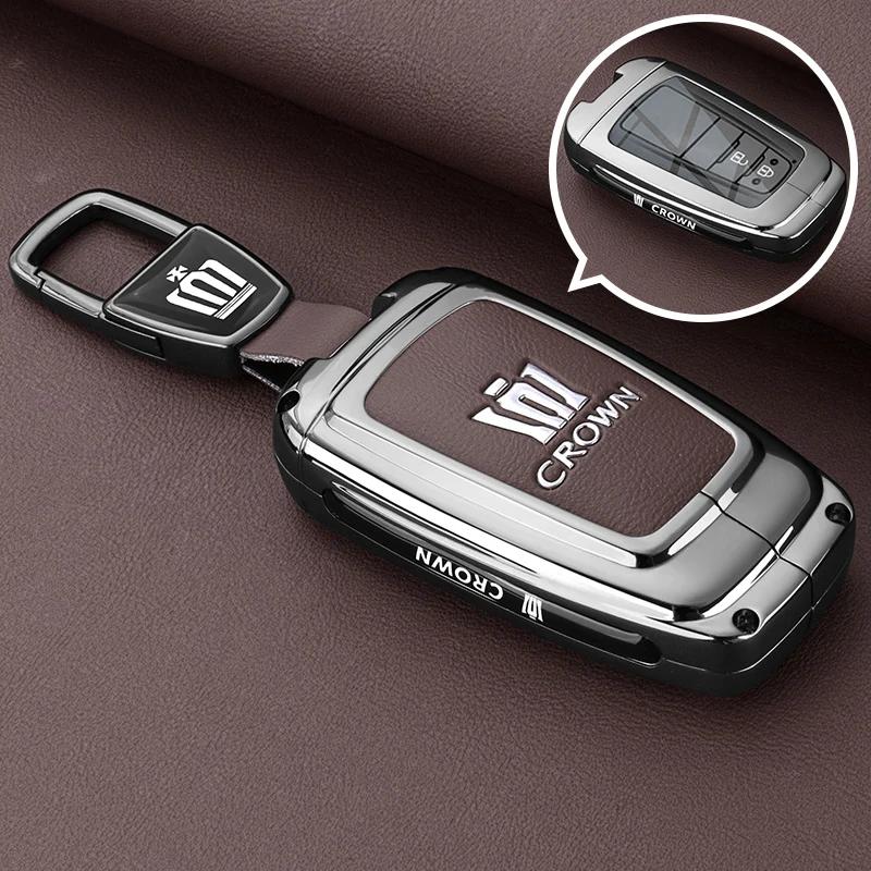 ANW1 2024 Toyota Crown Land Cruiser Key Set 14th Generation Special Product 13 Luxury Edition Automotive Parts 12 Buckle Case for Men