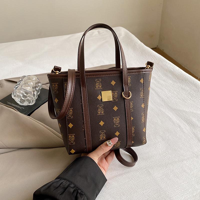 Schöne Schultertasche Nischendesign personalisiert ausländischer Stil 2025 neu retro Mode Bucket Bag Pendler Damen Tasche