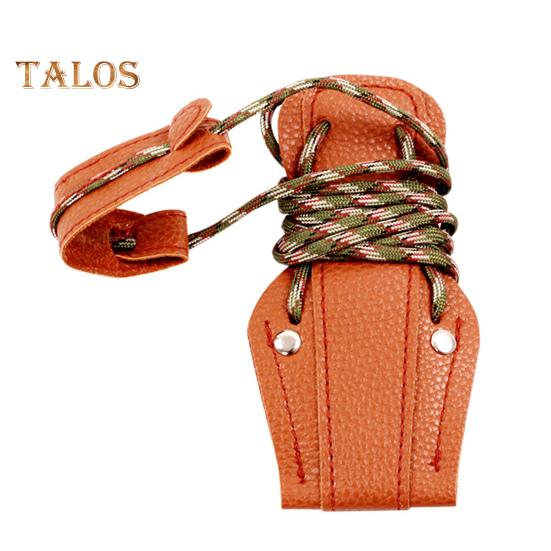 

Тетива для стрільби з лука. Інструмент для тятиви зі штучної шкіри. Вигнутий лук і довгий лук, щоб легко встановити тятиву для полювання Аксесуари для стрільби коричневий