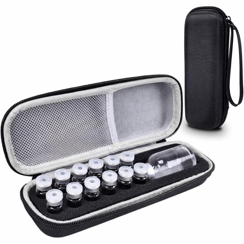 EVA Insulin Vial Storage Case 7/9/13 Slots Waterproof Insulin Vial Protector Wear-resistant Shockproof Insulin Organizer Travel