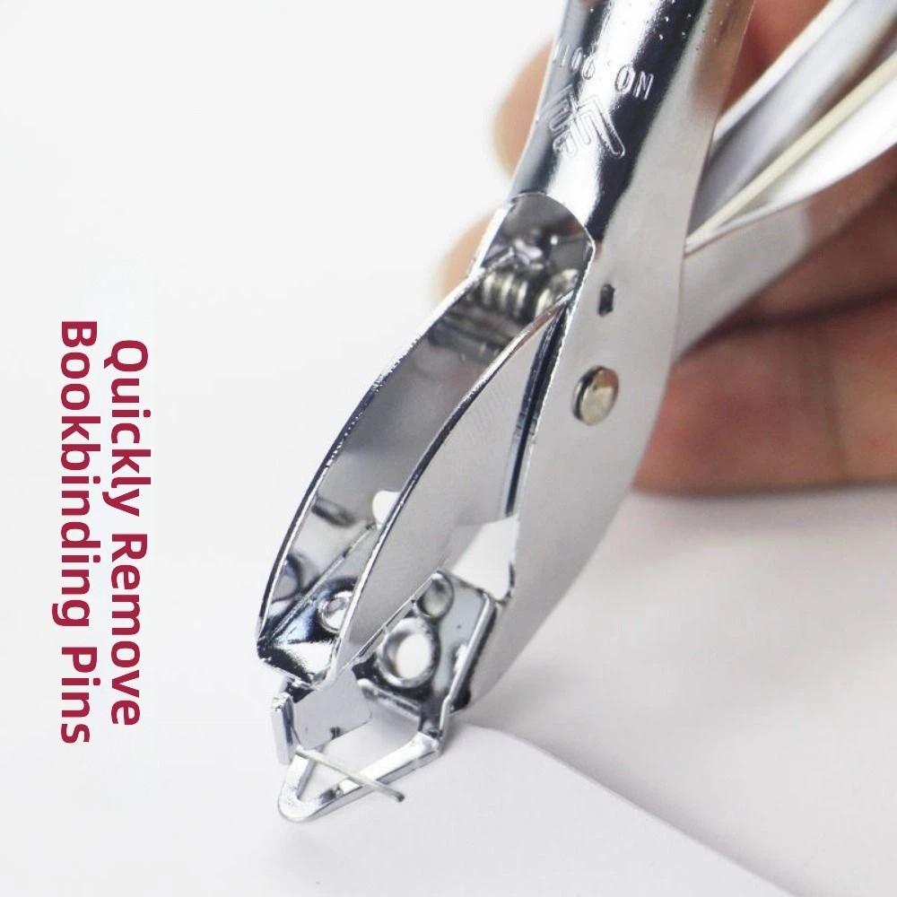 Hand-held Staple Remover Mini Punch Pliers Comfort Staple Puller Office Use