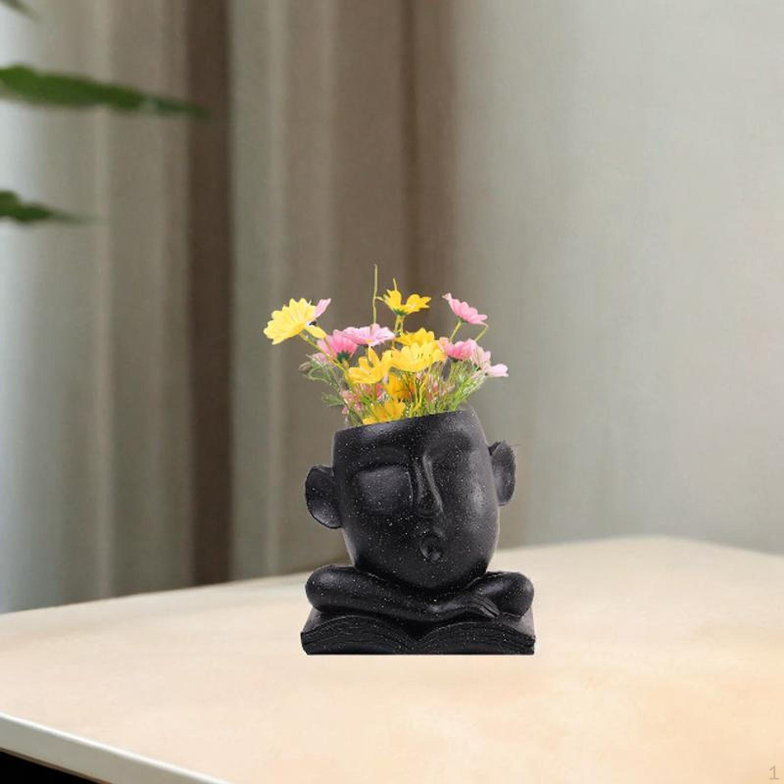 

Цветочный горшок, контейнеры для растений, органайзер для комнатных растений, декоративные смоляные украшения, кашпо для рабочего стола Style B