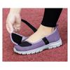 Ladies' Barefoot Walking Shoes, Velcro Adjustable Flat Shoes, Arthritis Edema Casual Shoes, Breathable and Convenient Slip In Sports Shoes