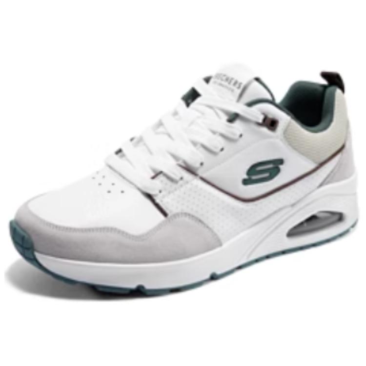 Skechers Street Series Fashion Low Top Casual Running Shoes Men Sneakers White 183020-WGR