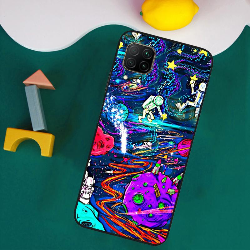 Mushroom Moon Shroom Farmer Case For Huawei P30 Pro P20 P40 Lite Nova 8i 3i 7i 11i 9 10 SE 5T Y60 Y61 Y70 Y90 Y91 Cover