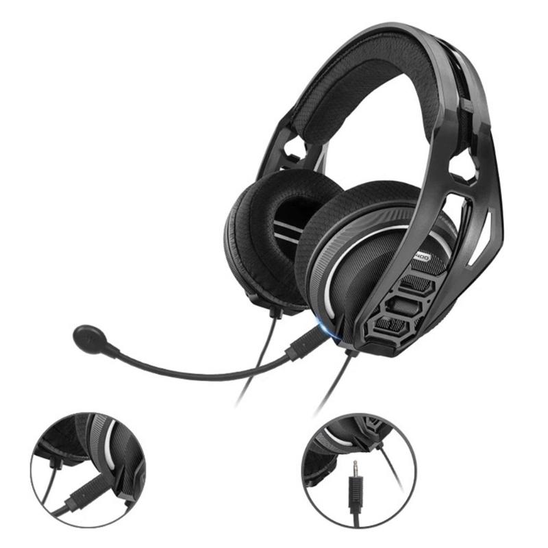 3.5mm Detachable Gaming Microphone Boom for Rig400 Headsets Clearly Voice Pickup Mic Boom Foam Filter Gaming Mic