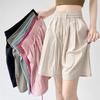 Fünf-Punkt Yamamoto Weitbeinige Hose Damen Sommer Dünne Oberbekleidung Locker Haus Hauskleidung Atmungsaktiv Unterwäsche Shorts