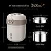Portable 304 Stainless Steel Insulated Lunch Box