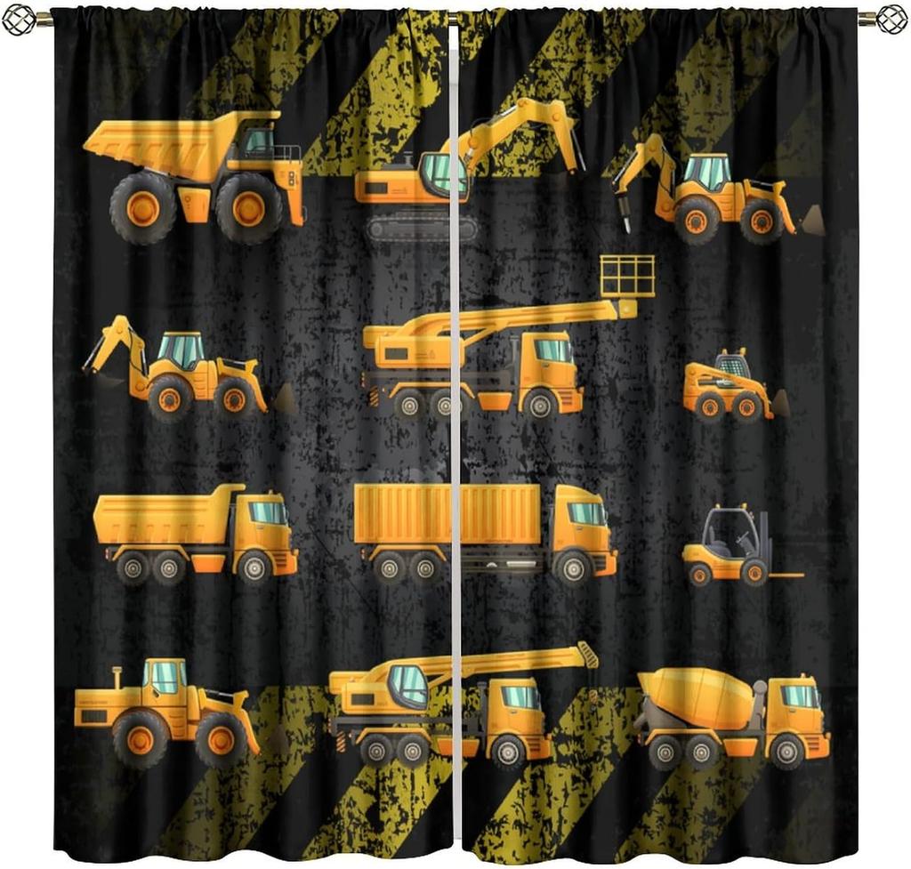 Colorful Inspirational Kids Curtains Quotes Cute Child Cartoon Motivational Rainbow Sun Rod Pocket Window Drapes For Kitchen