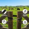 3Pcs Rope Buckle Ranch Gate Rope Lock Single-Loop Door Rope Lock  Livestock Pen Gates