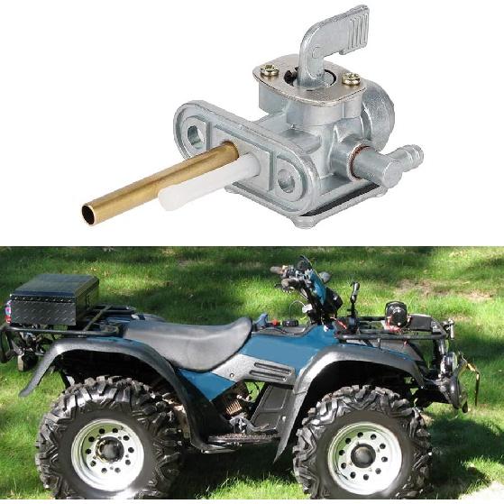 For Suzuki Quadsport Z90 Gas Valve - Qiilu Fuel Switch, Gas Fuel Petcock Valve Switch Fit for Suzuki King Quad 300 1992-2000 Replacement