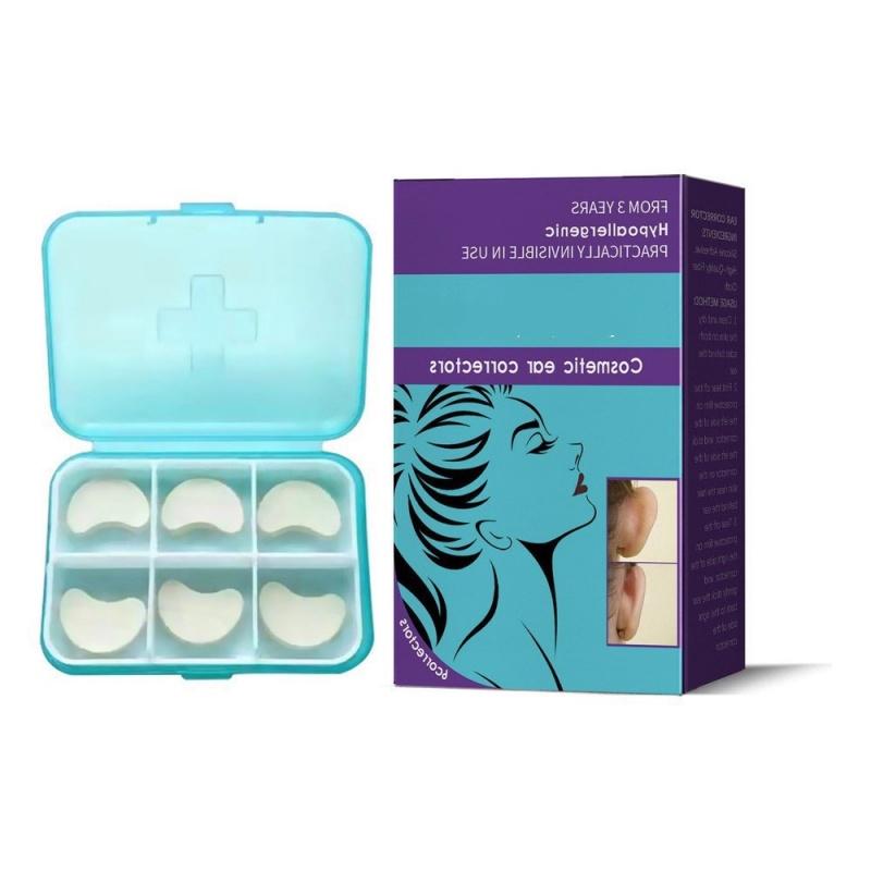 

Наклейка-коректор вух Формування контуру вушної раковини Корекція вальгусної деформації Великі вуха Рішення Виступаючі вуха Набір для вух Підтримка 6 pcs/box