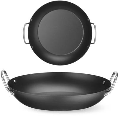 Universelle Servierpfanne aus Kohlenstoffstahl, Durchmesser 204 mm