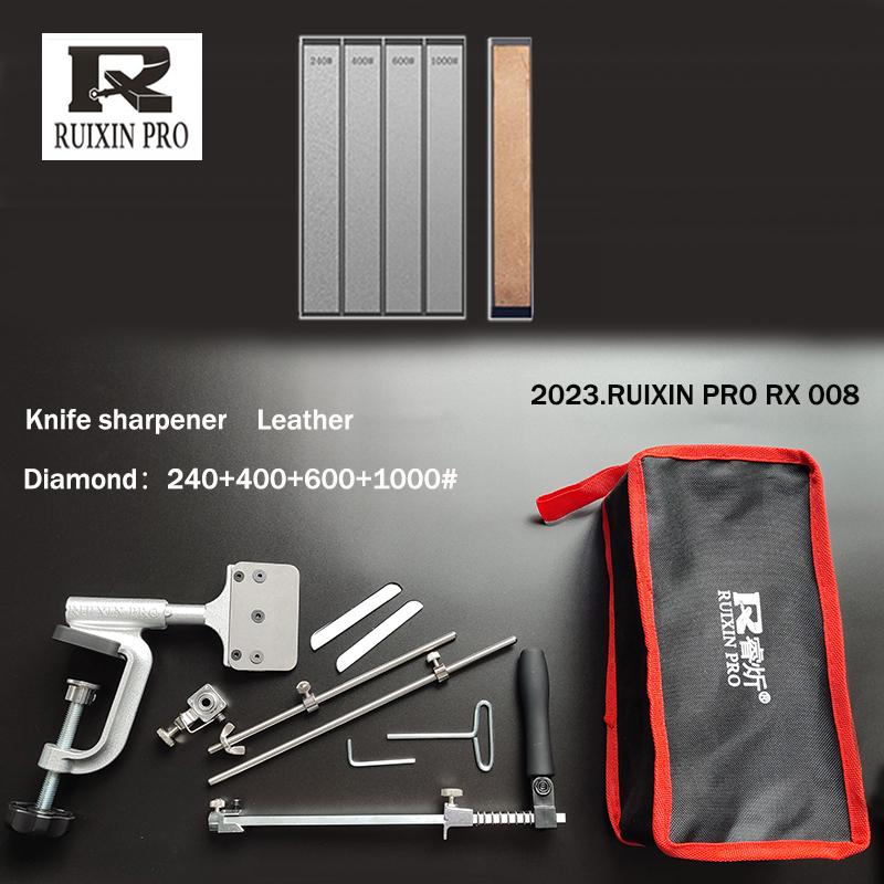 RUIXIN PRO RX-008 Fixed Angle Sharpener Knife Sharpener Professional Diamond Sharpening Stone Whetstone Polishing Leather Paste