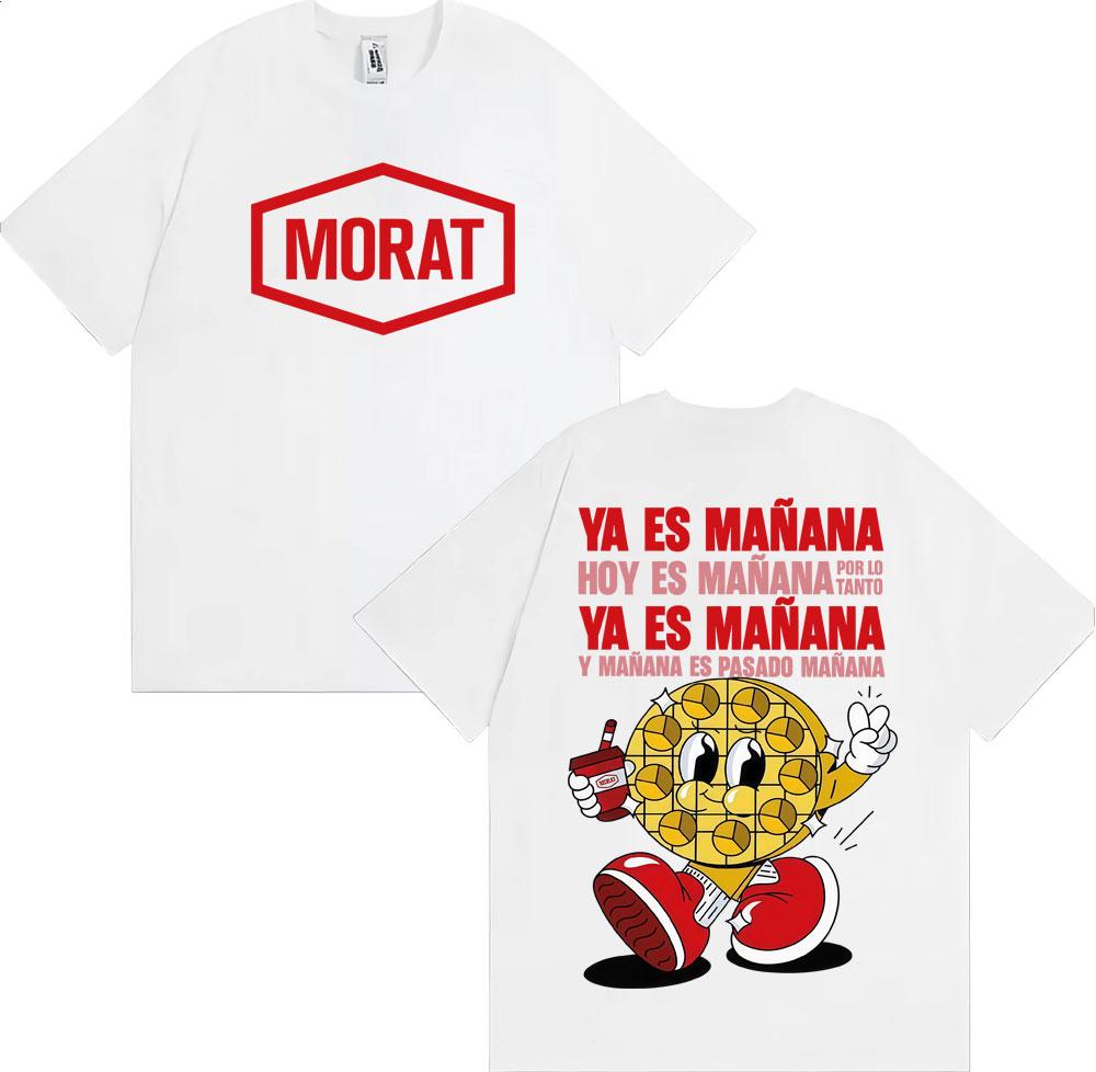 

Band Morat Ya Es Manana Hoy Es Manana Merch T Shirt Men Women Aesthetic Cartoon Short Sleeve Tshirts Summer Tops ONeck Tshirt 4XL