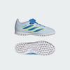 PREDATOR CLUB Hook-and-Loop Turf Football Kids JS0368 Kids' Performance Sports Shoes Crystal Sky / Ray Blue / Team Solar Yellow 2