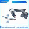 T-Shaped Electric Vehicle Charger Plug with Pure Copper 3-Hole Cord