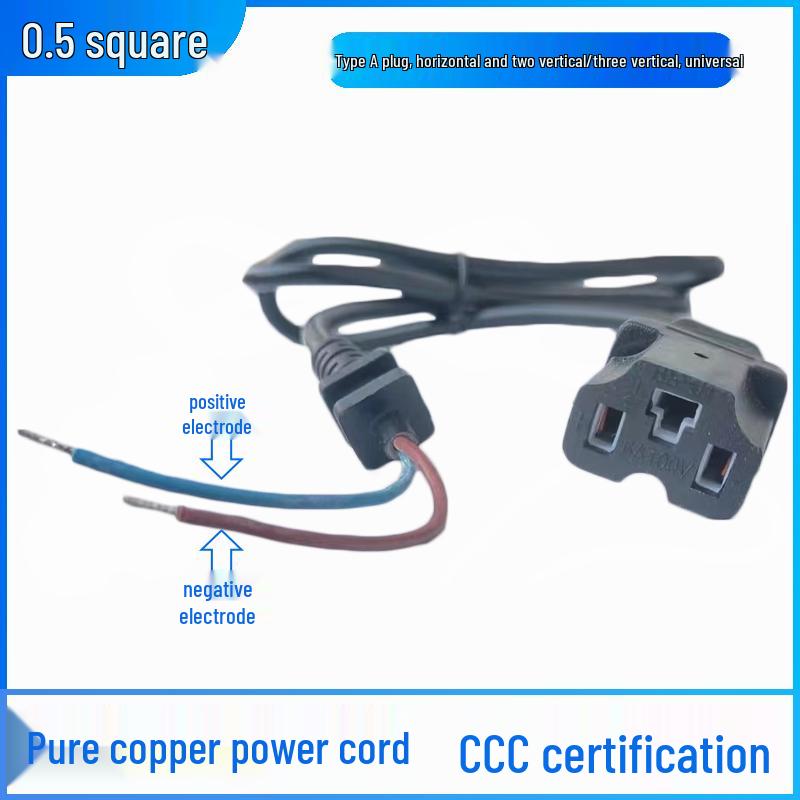 T-Shaped Electric Vehicle Charger Plug with Pure Copper 3-Hole Cord