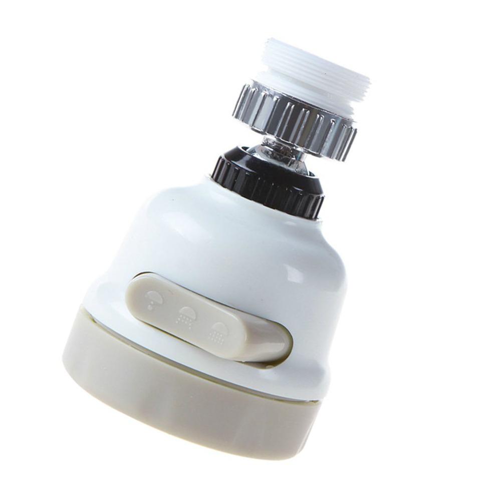 White Anti-splash Tap Water Filter Nozzle Household Tap Water Filtration and Pressurization